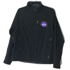 Landway Jacket Men’s Size S Color Black Soft Shell NASA Wallops Flight Facility